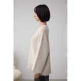 サイドZIPニットトップス | AZUL BY MOUSSY | 詳細画像6 