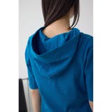 ヘンリーネックフーディーリブトップス | AZUL BY MOUSSY | 詳細画像29 