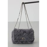 C.GRY | キルティングデザインフラップファーバッグ | AZUL BY MOUSSY