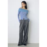 シャギーコンビジップオフショルニット | AZUL BY MOUSSY | 詳細画像19
