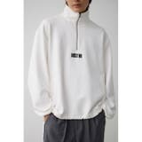 O/WHT1 | フェイクスウェードハーフジップPO | AZUL BY MOUSSY