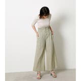 RELAX BUTTON PANTS | AZUL BY MOUSSY | 詳細画像11 
