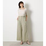 RELAX BUTTON PANTS | AZUL BY MOUSSY | 詳細画像12 