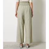 RELAX BUTTON PANTS | AZUL BY MOUSSY | 詳細画像15 
