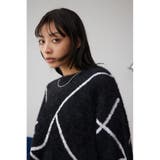 ニュアンスライン柄ニット | AZUL BY MOUSSY | 詳細画像12 