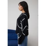 ニュアンスライン柄ニット | AZUL BY MOUSSY | 詳細画像16 