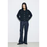 AZUL DENIM センタープレスフレアデニム ショート丈 | AZUL BY MOUSSY | 詳細画像15 