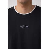 フェイクレイヤードジャガードTシャツ | AZUL BY MOUSSY | 詳細画像18 