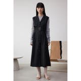 リネンライクジレワンピース | AZUL BY MOUSSY | 詳細画像6