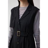 リネンライクジレワンピース | AZUL BY MOUSSY | 詳細画像9