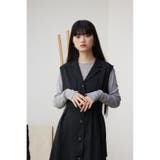 リネンライクジレワンピース | AZUL BY MOUSSY | 詳細画像3