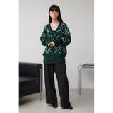 ライン柄ニットカーディガン | AZUL BY MOUSSY | 詳細画像16 