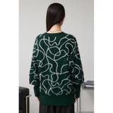 ライン柄ニットカーディガン | AZUL BY MOUSSY | 詳細画像19 