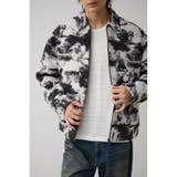柄WHT5 | ジャガードジップシャウター | AZUL BY MOUSSY