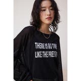 シアーロゴニットトップス | AZUL BY MOUSSY | 詳細画像11