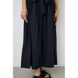 リネンベルテッドフレアボタンワンピース | AZUL BY MOUSSY | 詳細画像10 