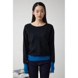 バイカラードルマンニットプルオーバー | AZUL BY MOUSSY | 詳細画像4