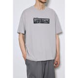 L/GRY1 | ボックスロゴTシャツ | AZUL BY MOUSSY