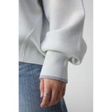 スウェットライクジャガードニット | AZUL BY MOUSSY | 詳細画像9