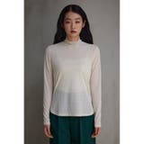 シアーリブハイネックトップス | AZUL BY MOUSSY | 詳細画像5 