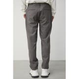 BRUSHED BACK STRETCH TROUSERS | AZUL BY MOUSSY | 詳細画像7