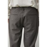BRUSHED BACK STRETCH TROUSERS | AZUL BY MOUSSY | 詳細画像9