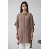 C/T冷感 裾ドロストドルマンルーズシャツ | AZUL BY MOUSSY | 詳細画像31 