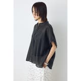 ハーフスリーブドルマンシャツ | AZUL BY MOUSSY | 詳細画像17
