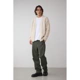 バスケット編みマットモールカーディガン | AZUL BY MOUSSY | 詳細画像4 