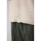 バスケット編みマットモールカーディガン | AZUL BY MOUSSY | 詳細画像11 