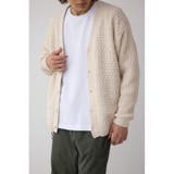 IVOY3 | バスケット編みマットモールカーディガン | AZUL BY MOUSSY