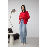 格上げ ドルマンニットカーディガン | AZUL BY MOUSSY | 詳細画像24 