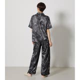 T/H SATIN S/S PAJAMAS | AZUL BY MOUSSY | 詳細画像7