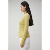 CUT LACE LONG SLEEVE TOPS | AZUL BY MOUSSY | 詳細画像23 