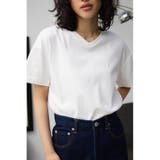 O/WHT1 | シルケットライクTシャツ | AZUL BY MOUSSY