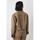 AZUL DENIM タイトフィットデニムジャケット | AZUL BY MOUSSY | 詳細画像4 