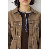 AZUL DENIM タイトフィットデニムジャケット | AZUL BY MOUSSY | 詳細画像6 
