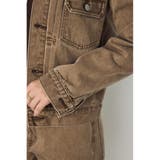 AZUL DENIM タイトフィットデニムジャケット | AZUL BY MOUSSY | 詳細画像10 