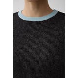 グリッターリブ長袖ニットトップス | AZUL BY MOUSSY | 詳細画像8