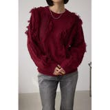 BRD | フリンジデザインニットトップス | AZUL BY MOUSSY