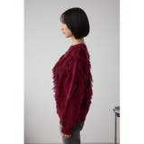 フリンジデザインニットトップス | AZUL BY MOUSSY | 詳細画像36 