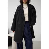 BLK | ビッグラペルコート | AZUL BY MOUSSY