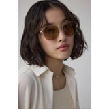 BRN | メタルフレームアイウェア | AZUL BY MOUSSY
