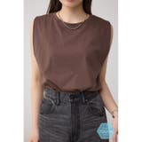 BRN | C/Tベーシッククルーネックタンク | AZUL BY MOUSSY