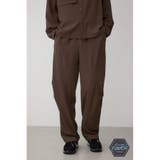 BRN | C/Tトロミニータックパンツ | AZUL BY MOUSSY