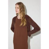 Wジップシャギーカーデセットニットワンピース | AZUL BY MOUSSY | 詳細画像18 