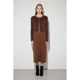 Wジップシャギーカーデセットニットワンピース | AZUL BY MOUSSY | 詳細画像19 