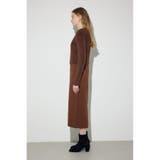 Wジップシャギーカーデセットニットワンピース | AZUL BY MOUSSY | 詳細画像20 