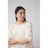 2WAYショルダーボタンニット | AZUL BY MOUSSY | 詳細画像1