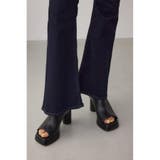 スクエアトゥプラットフォームミュールサンダル | AZUL BY MOUSSY | 詳細画像2 